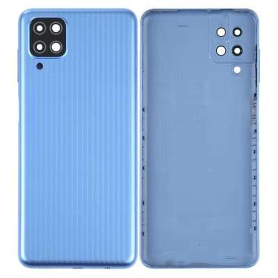Original back panel cover for samsung galaxy m12- blue - Image 1