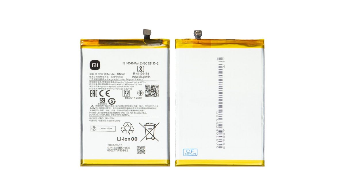 battery-bn5k-compatible-with-xiaomi-poco-c55-redmi-12c-li-ion-3-82-v-5000-mah-original-prc Original xiaomi redmi 12c / poco c55 battery bn5k - 5000mah - Image 1