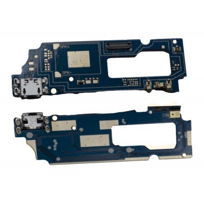 Original charging connector flex / pcb board for lava z61 - genuine replacement - Image 1