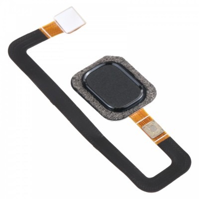 Original Fingerprint Sensor with Flex Cable for Asus Zenfone 6 ZS630KL – Black Replacement - Image 1