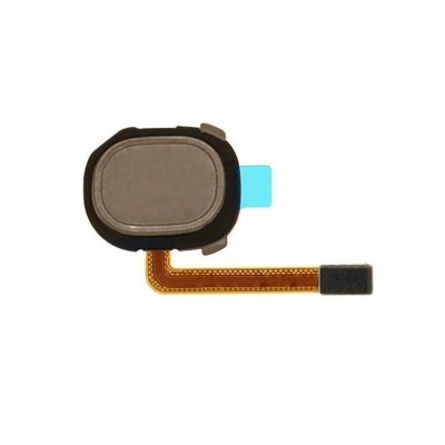 Original Fingerprint Sensor with Flex Cable for Samsung Galaxy A20 – Gold - Image 1