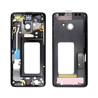 lcd_frame_middle_chassis_for_samsung_galaxy_s9_plus_black_by_maxbhi_com_33488 Original lcd frame middle chassis for samsung galaxy s9 plus - black - Image 1