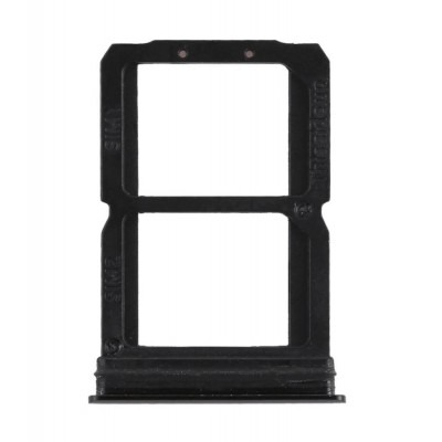Original SIM Card Holder Tray for OnePlus 6T - Black - Image 1