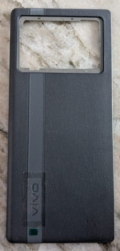 fold Vivo x fold original back panel - black (without camera glass | 100% genuine replacement) - Image 1